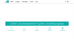 Desktop Screenshot of conet.de