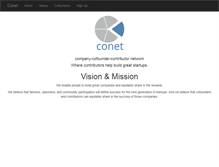 Tablet Screenshot of conet.com